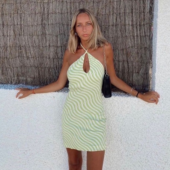 ZARA Satin Dress - Picture 4 of 7